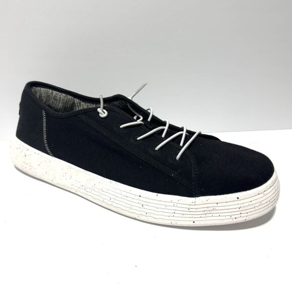 Hey Dude Mens Cody Sport Mesh Slip On Black Size 15 M